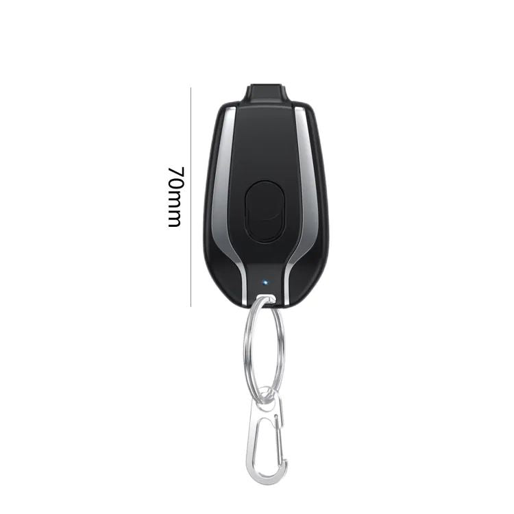 Android Keychain Phone Charger Emergency Power Banks Retractable Plug Power Fast Charging