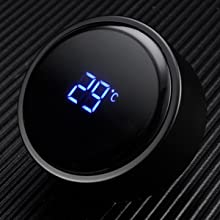 Smart Thermos Water Bottle LED Digital Temperature Water Bottle Display Stainless Steel Coffee Thermal Vaccum Mug Intelligent Insulation Cups Vacuum Flask Temperature Bottles