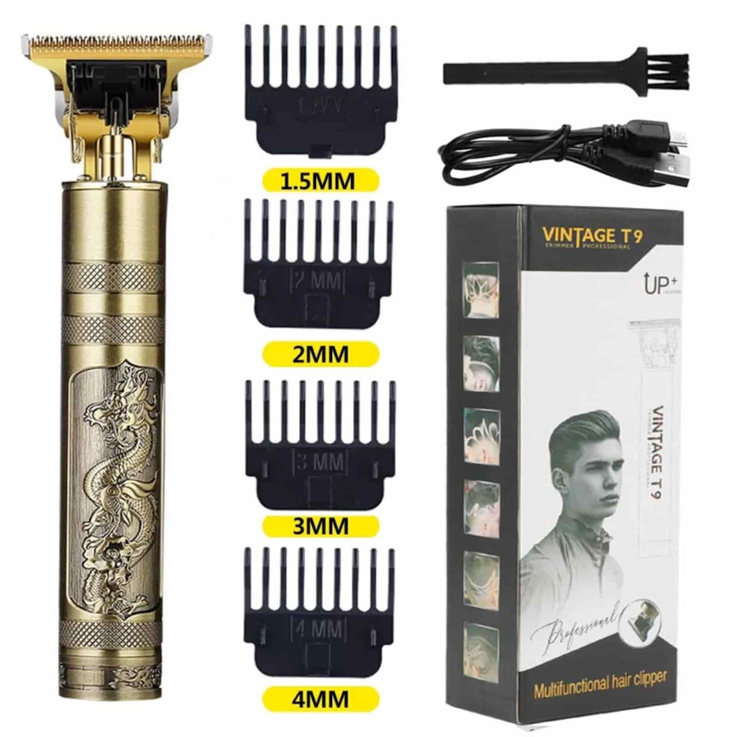 Vintage T9 Professional Hair Trimmer For Men