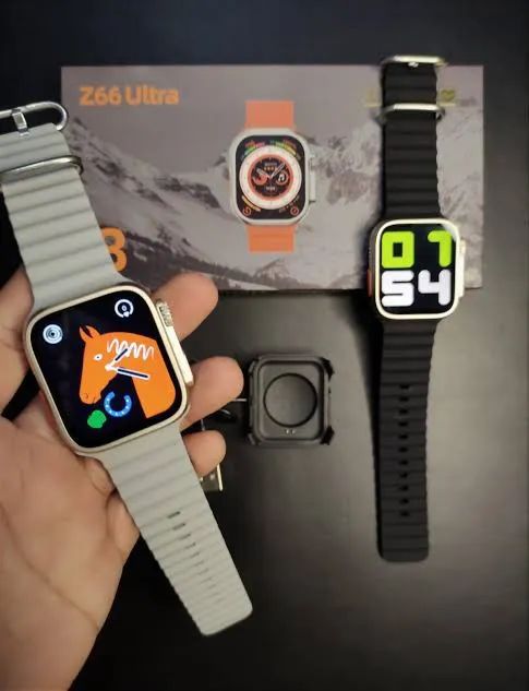Z66 Ultra Watch 8 Series | Cheap Price | Smart Watch | Waterproof | Soft Silicon Strap | Best Sports Watch For Kids, Boys, and Girls